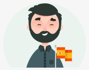 Moustache Clipart Spanish - Cartoon Spaniard #2336763