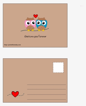 Owl Love You Forever Postcard - Postcard Cute #2336803