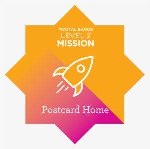 Postcard Home Pivotal Misson Badge - Postcard #2336823