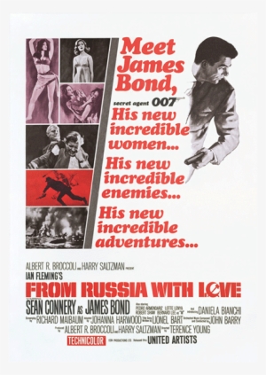 James Bond From Russia With Love Postcard #2337254