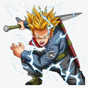 Credit To Jaredsongohan - Mirai Trunks Super Saiyan 2 #2337382