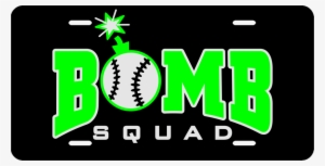 Bomb Squad- Car License Plate - Car #2337554