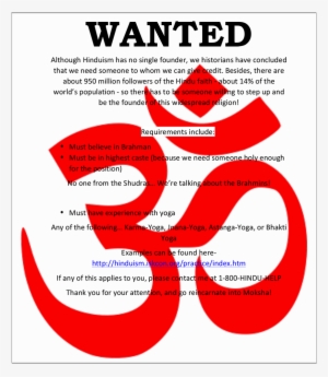 Hinduism Wanted Poster - Buddha 3 Symbol Meaning #2337761