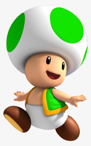 Green Toad Sm3dw - Green Toad Mario Png #2337909