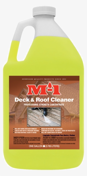 M-1 Deck & Roof Cleaner - M-1 Drc1g Deck & Roof Cleaner, 1 Gallon #2337930