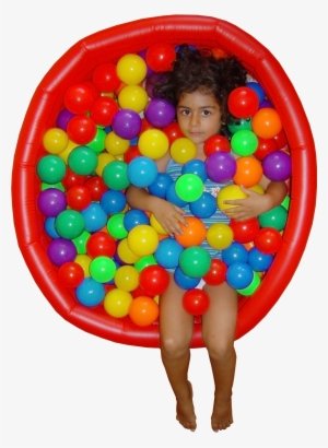 3year Old Girl Ball Pit 01473 - Ball Pit #2339112