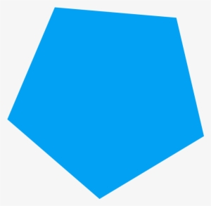 Asif Blue Pentagon Angle - Angle #2340455