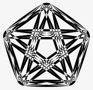 Computer Icons Black And White Download Art Pentagon - Clip Art #2340706