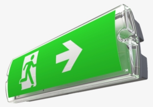 Visor Ss Exit Sign Black - Exit Sign #2341030