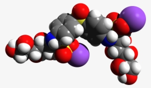 Promin Molecular Structure Spacefill - Molecular Model Png #2341749