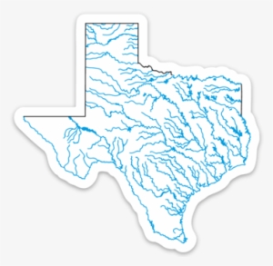 Show Your Love For Texas' Waterways With This - Texas #2342887