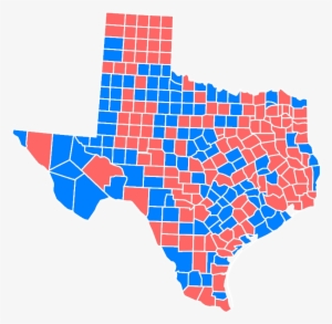 Texas Secession Map - Texas Election 2016 #2343298
