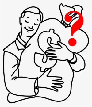 Or Loser Your Life Money Coaching - Money Question Mark Png #2343950