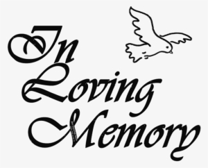 Png Freeuse Stock Memory Clipart Memorial - Loving Memory Transparent Background #2344366