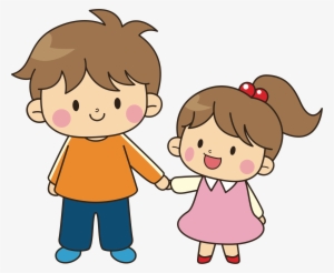 Image Transparent Library Collection Of Older Brother - Brother And Sister Cartoon #2344693