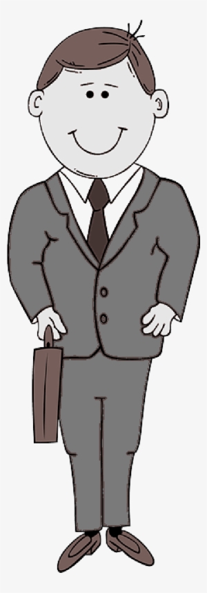 Mb Image/png - Cartoon Man In Suit #2344716