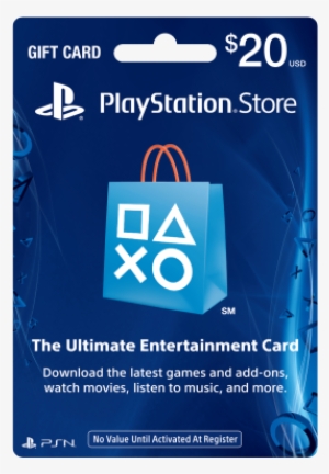 Psn Gift Card Code Usa $ 20 For The Ps4, Ps3, Ps Vita - Playstation ...