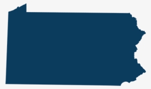 Pa State Map Homeline - Pennsylvania State Outline Png #2345142