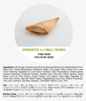 Corfu Spanakopita 1oz - Tiropita #2345316