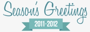 2011/2012 // Illustration Series - Transparent Season Greetings Png #2346073