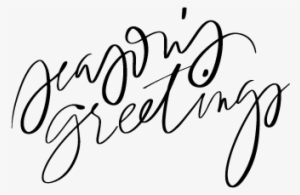 Season's Greetings Rev - Calligraphy #2346267 Season's Greetings Rev - Calligraphy #2346267