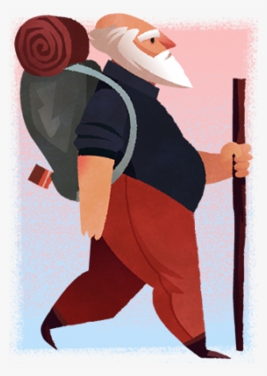 Old Man's Journey, A Soul-searching Puzzle Adventure, - Old Man's Journey Character #2346357