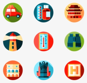 Travel Icon Compilation - Distribution Icon #2346967