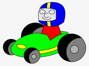 Clipart - Go Kart Drawing Easy #2347142