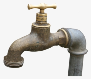 Laminated Poster Brass Faucet Old Png Metal Iron Tap - Faucet Brass #2347310