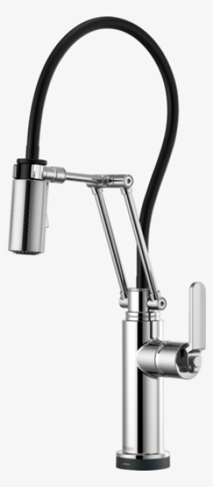Smarttouch® Articulating Faucet With Industrial Handle - Brizo 64243lf Ss #2347723