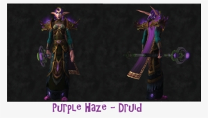 Kungpow Druid Transmog - Purple Transmog Set For Druid #2347944