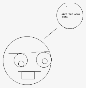Give The Good S U C C - Line Art #2348185