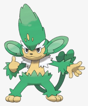 It Attacks Enemies With Strikes Of Its Thorn-covered - Pokemon Simisage #2348608