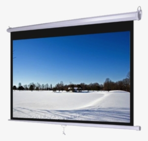 Cinema Choice 106" Matte White Manual Screen - شاشة بروجكتر #2348653