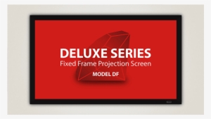 Severtson Deluxe Series Fixed Frame Commercial Projector - Campagna Contro Il Fumo #2348680