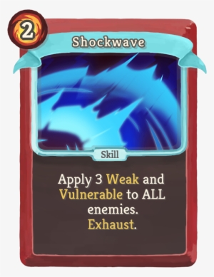 Shockwave - Shockwave Slay The Spire #2348698