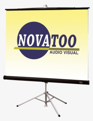 Tripod Without Projector - Draper Diplomat/r Black 4:3 Ntsc/pal Video Format Projection #2348844