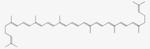 Molecular Structure Of Lycopene - Beta Carotene Wikipedia #2349595