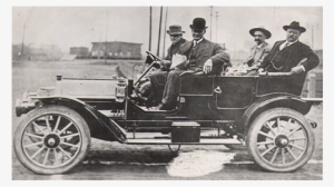 Teddy Roosevelt & Seth Bullock In A Fawick Flyer - Fawick Flyer Car #2349886