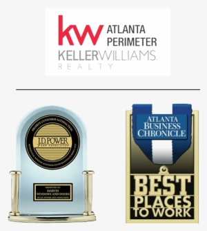 Keller Williams Plaque - Atlanta Business Chronicle Best Places To Work 2017 #2350407