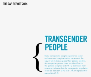 A Transgender Person Does Not Identify With The Gender - Joint United Nations Programme On Hiv/aids #2350727