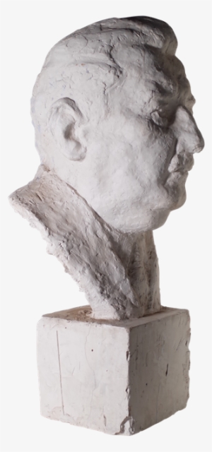 Plaster Bust Fontaine Decorative Fon2541 A Main - Plaster #2351302