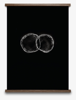 Paper Collective Cells - Black Hrefna 50 X 70 Cm #2351349