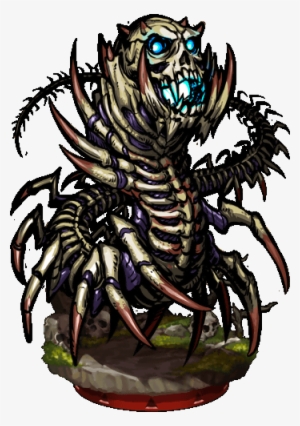 Skull Centipede - Illustration #2351486