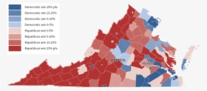 In The 2012 Campaign For President, Democratic Incumbent - Electoral Map 2016 County Virginia #2351646