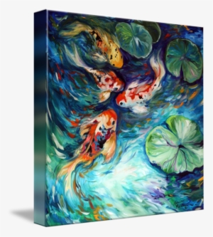 "dancing Colors Koi" By Marcia Baldwin, Shreveport, - Dancing Colors Koi #2351744