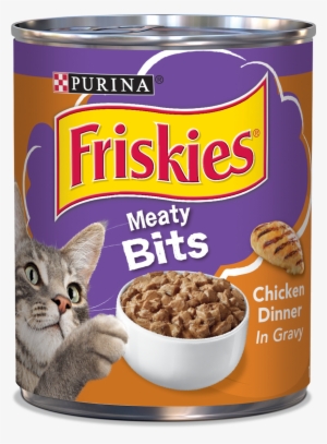 Purina Friskies Meaty Bits Chicken Dinner In Gravy #2352056