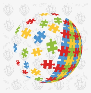 Autism Awareness Puzzle Ball - Father #2352174
