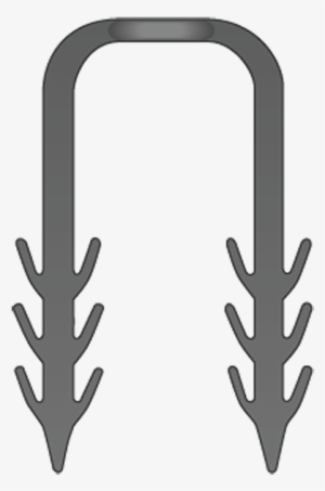 500 Track Staples - Wood #2352392