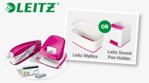 Img Leitz Staplingpunching Theperfectmatch Bd - Leitz Plastic Zak Met Leitz Reclame-opdruk, Kleine #2352396